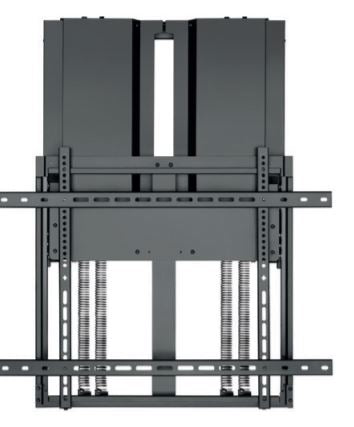 Hagor Wandhalterung – Fix – 65–90" – VESA 200×200–800×600 – bis 90 kg, Höhenverstellbar – Schwarz