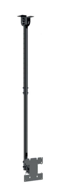 Hagor Deckenhalterung – 24–32" – VESA 100×100–200×200 – bis 50 kg, Teleskopmast – PLD Small Single