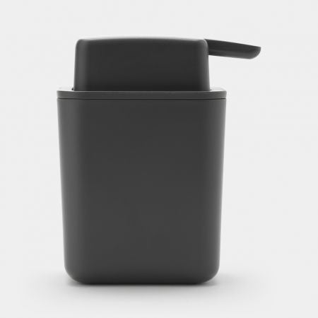 Brabantia Seifenspender – Tisch, 200 ml, Dunkelgrau, Kunststoff