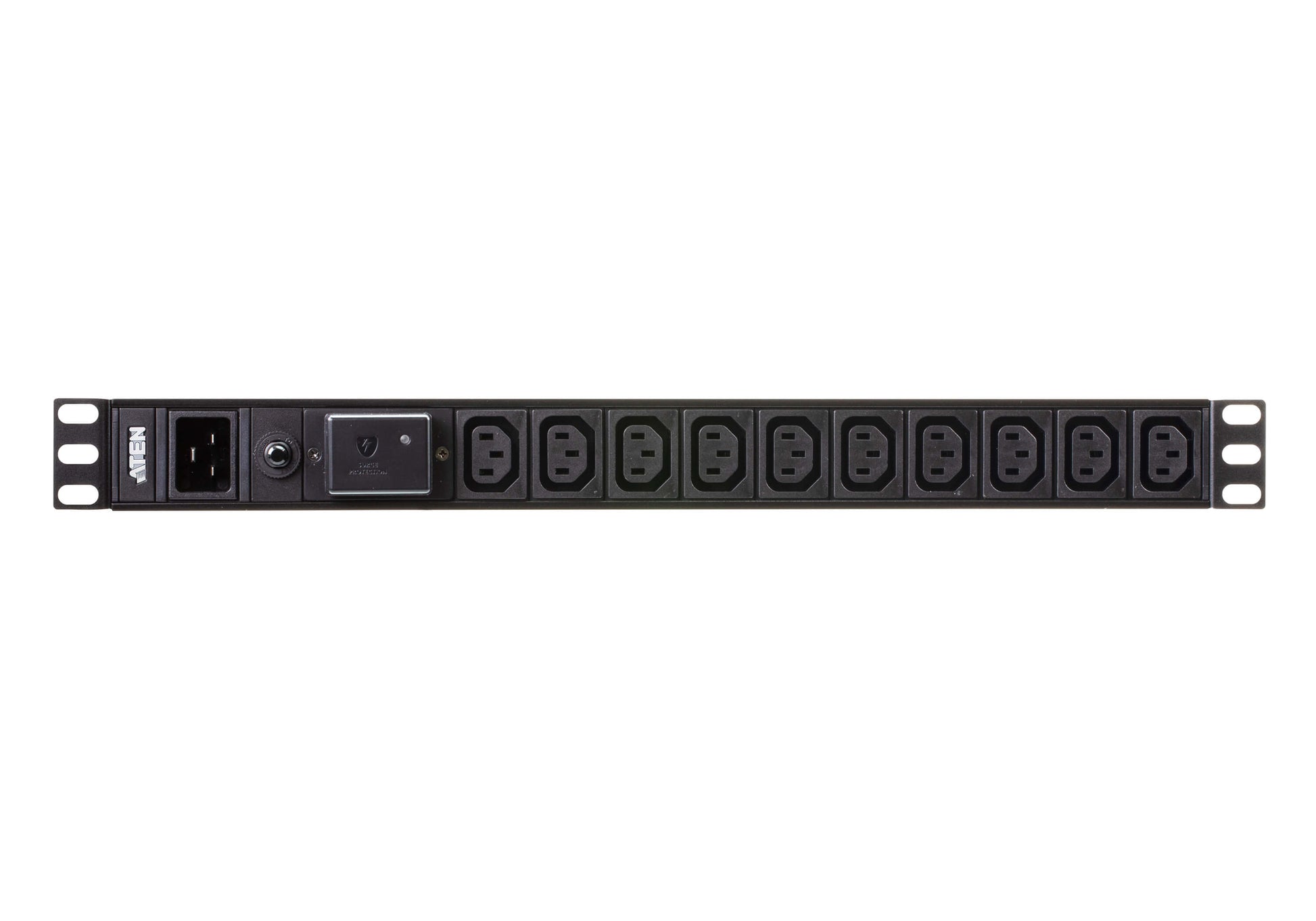 ATEN PE0218SG – Rack-PDU Basic, 18× IEC (C13/C19), 16 A, 3,8 kW, 1U horizontal