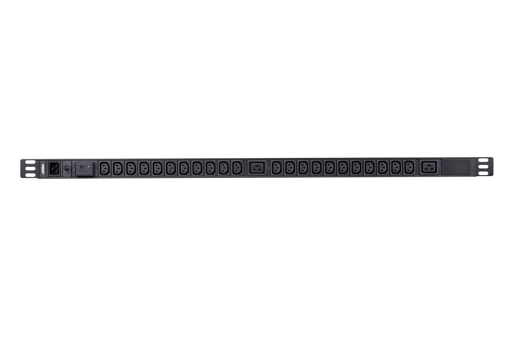 ATEN Rack-PDU – Standard, Überspannungsschutz, Überstromschutz, 0U, 16 A 100–240 V, 22×C13 + 2×C20, 3 m