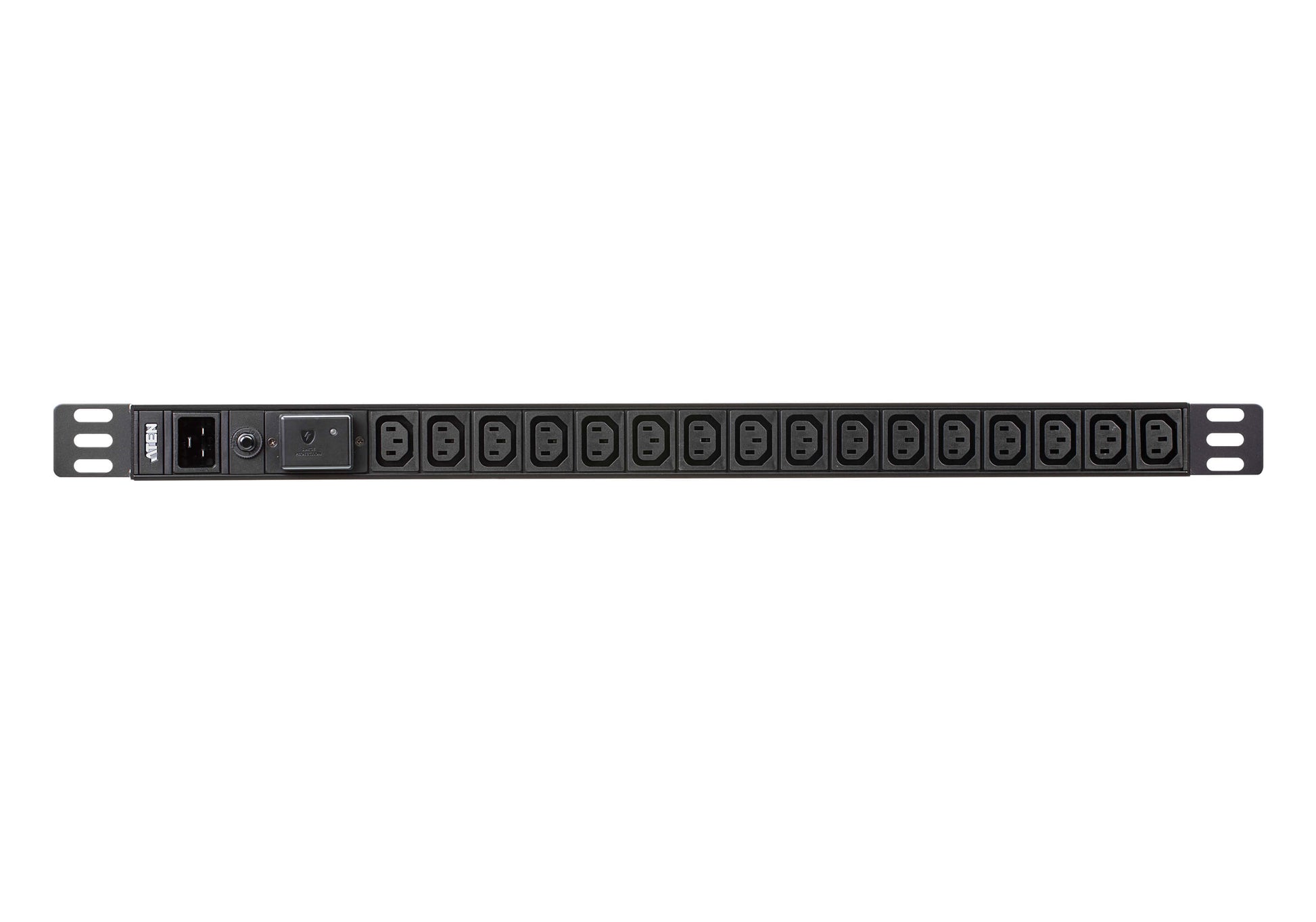 ATEN PE0216SG PDU 3,8 kVA – Überspannungsschutz, Überstromschutz – 0U Rack – C13×16 – Schwarz