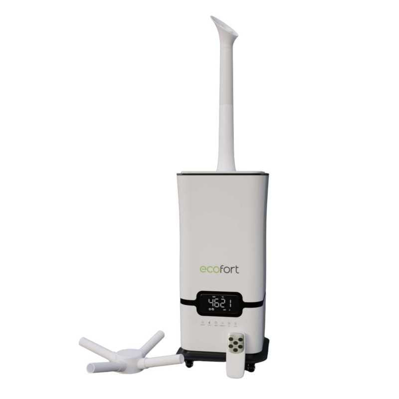 Ecofort ecoQ HumidAir U1500 Luftbefeuchter – Ultraschall, 1'500 ml/h, 16 l Tank, bis 200 m², Hygrostat