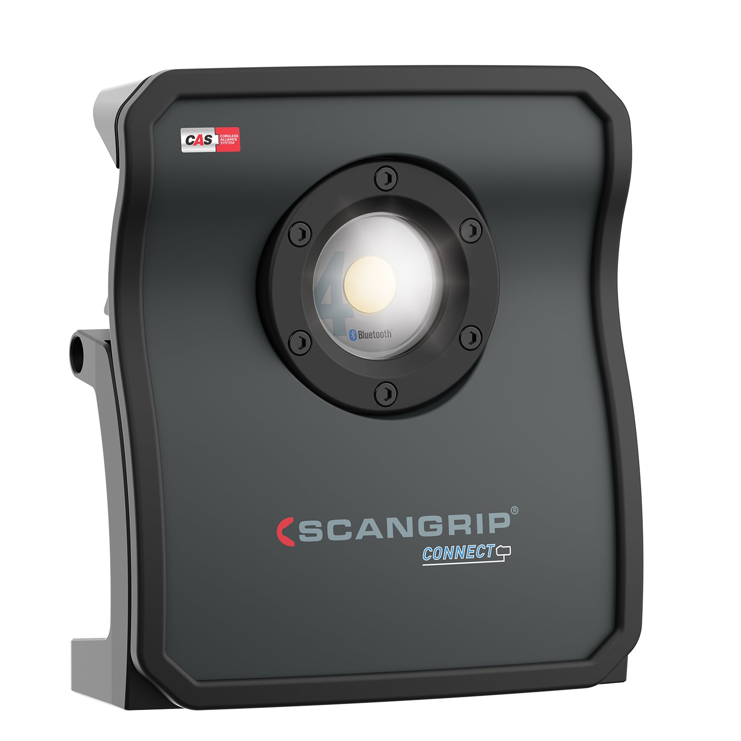 SCANGRIP Arbeitsleuchte Nova 4 Connect – 4000 lm, 30 W, IP65, Akku/Netz, dimmbar – Schwarz