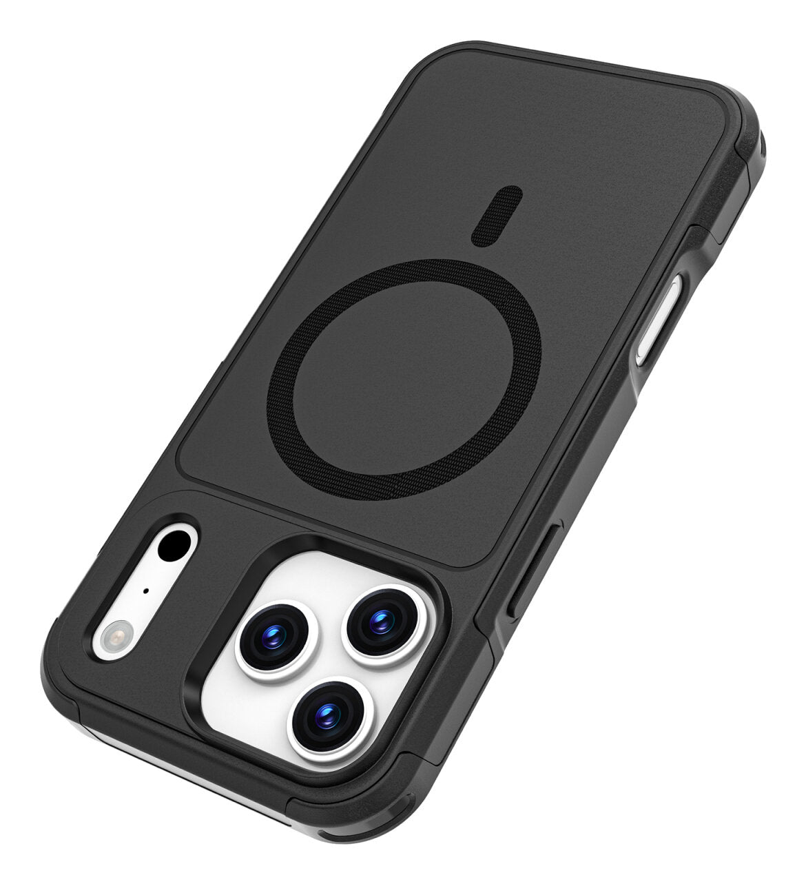 4smarts Backcover – für Apple iPhone 17 Pro Max – schwarz – TPU/PC – MagSafe-kompatibel