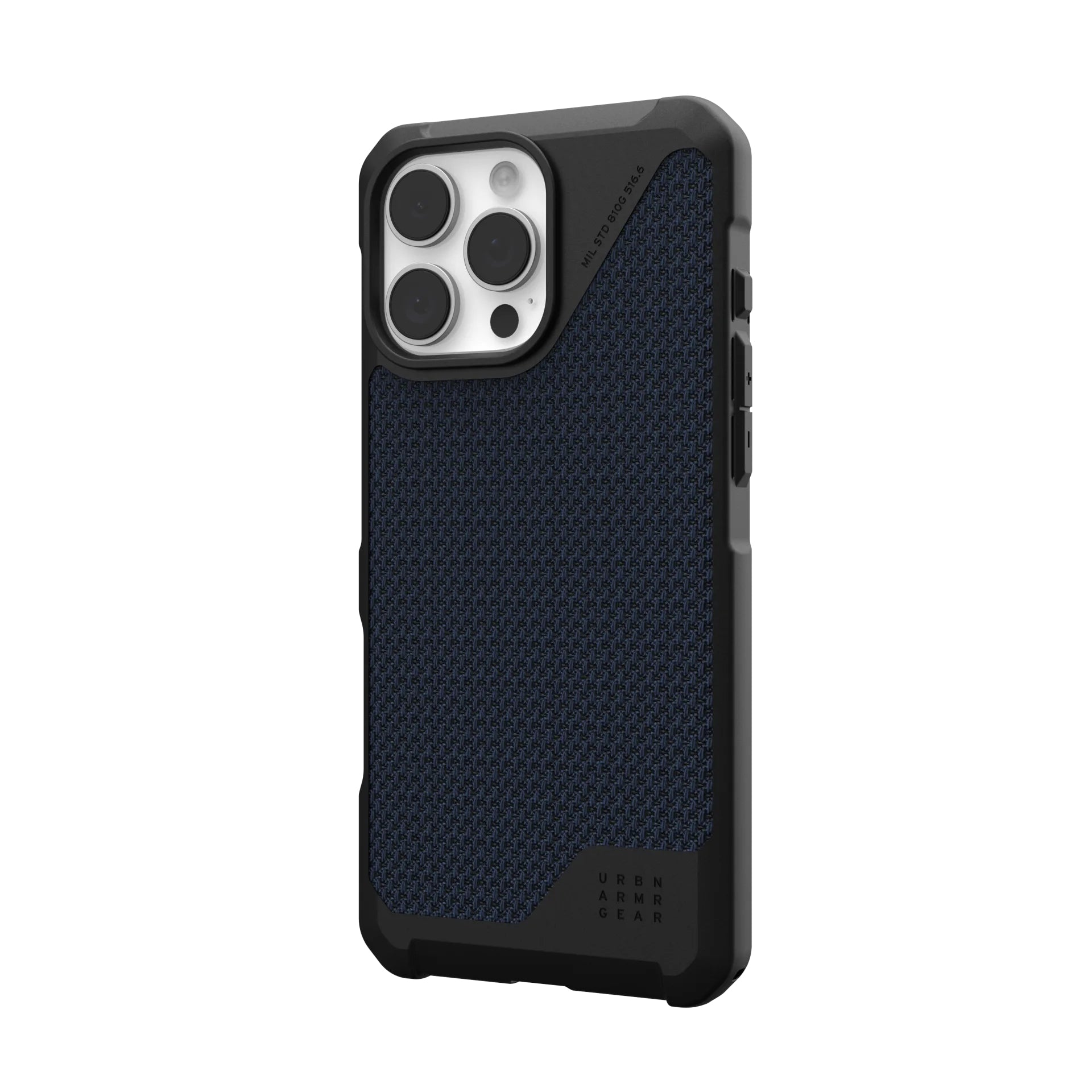 Urban Armor Gear Backcover Metropolis LT – für Apple iPhone 16 Pro Max – blau – MagSafe-kompatibel