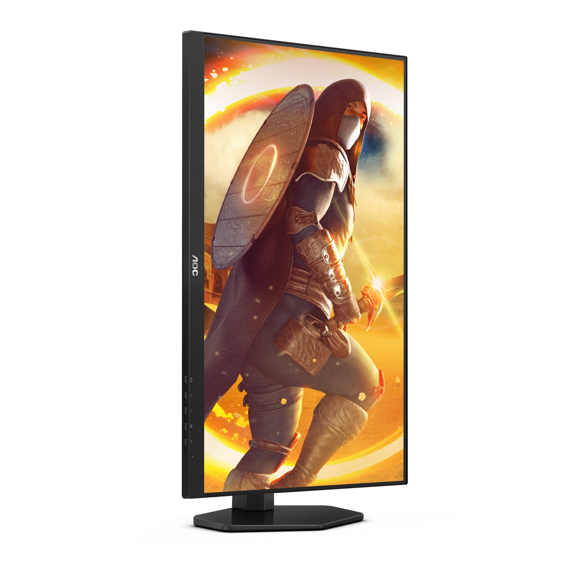 AOC 27G4X – Monitor, 27", 1920 × 1080 (Full HD), Fast IPS, 180 Hz, 300 cd/m², G-SYNC, VESA 100 × 100, Schwarz