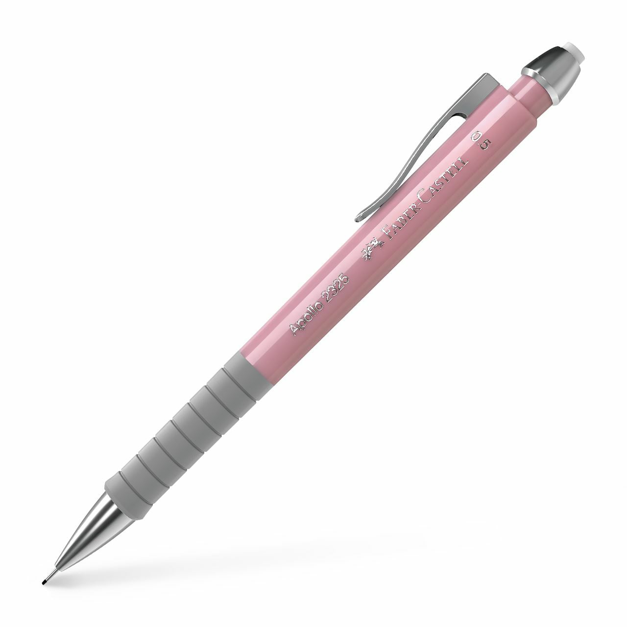 Faber-Castell Apollo Druckbleistift – 0,5 mm – Pink – Anti-Minenbruch – 1er-Pack