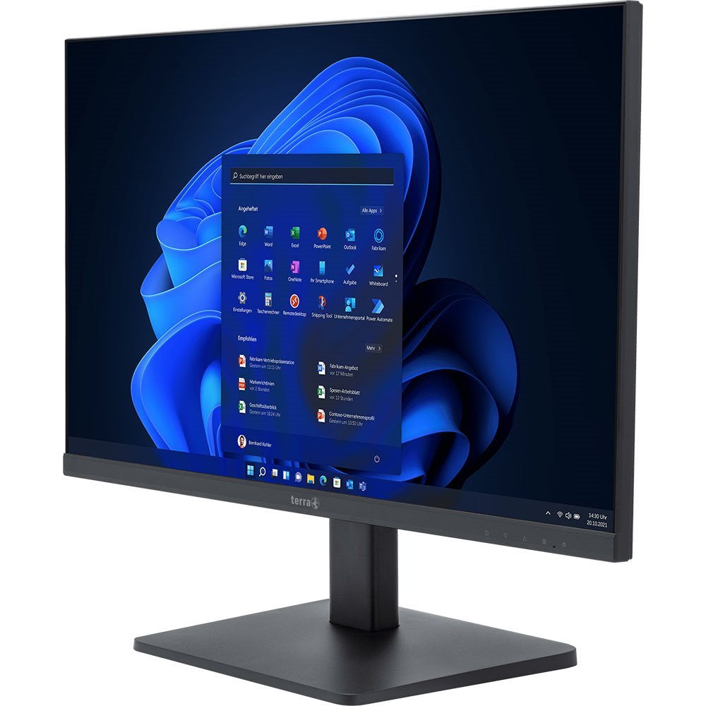 TERRA 2748W V3 – Monitor, USB-C, HDMI, DisplayPort, Schwarz