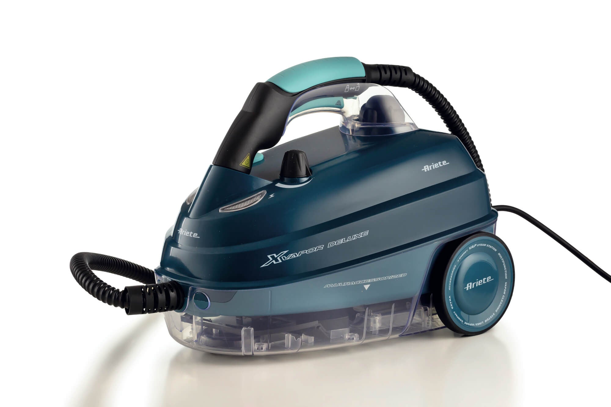 Ariete Dampfreiniger – 1600 ml, blau, für alle Böden