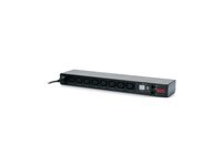 APC Rack-PDU gemessen, geschaltet, 8× IEC C13, 10 A, Stecker IEC C14, 0U/1U, 2,3 kW