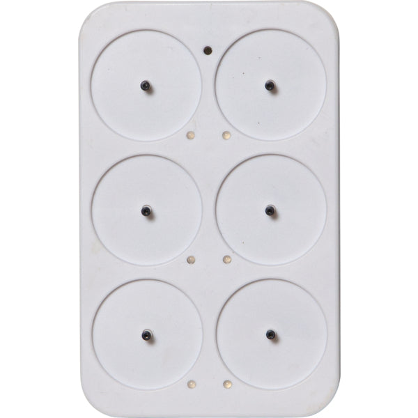 Star Trading LED-Teelicht – Akku, 6er-Pack, IP20, 4 cm – Weiss