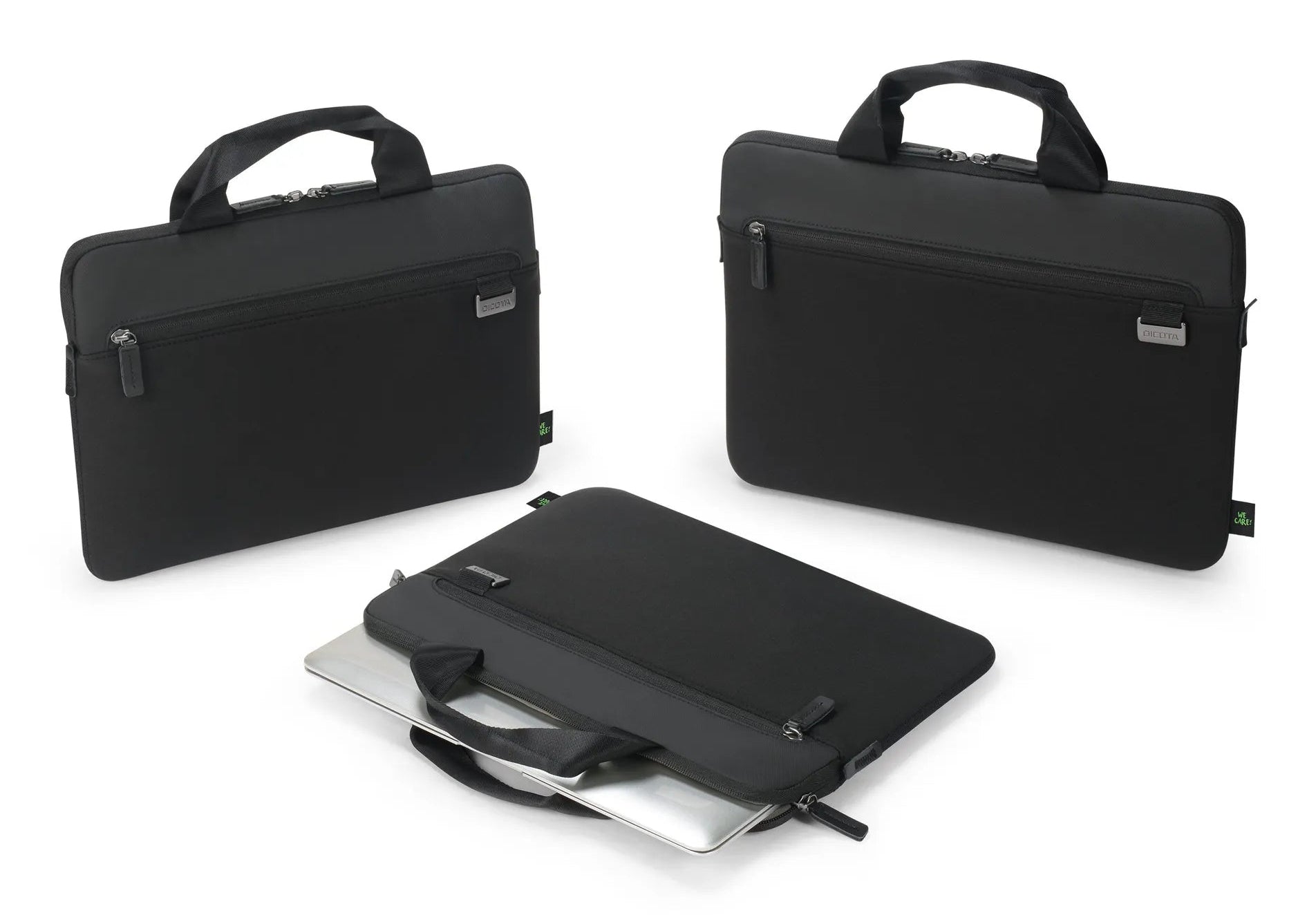 DICOTA SLEEVE PLUS FIVE Notebook-Schutzhülle 13" – Schwarz