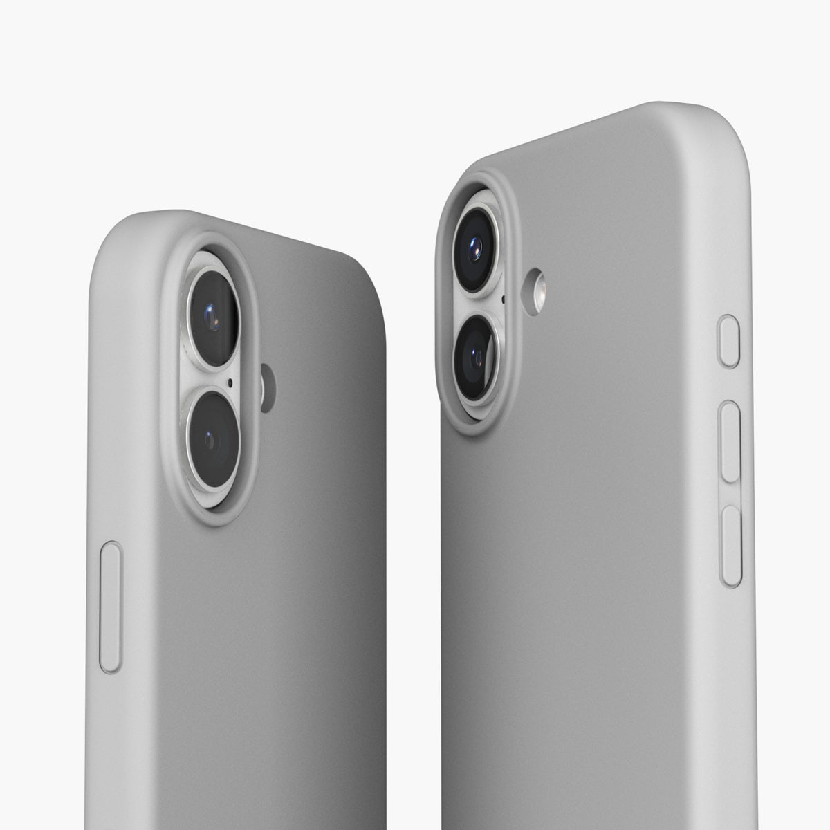 Vonmählen Backcover – für Apple iPhone 17 – hellgrau – Silikon, MagSafe-kompatibel