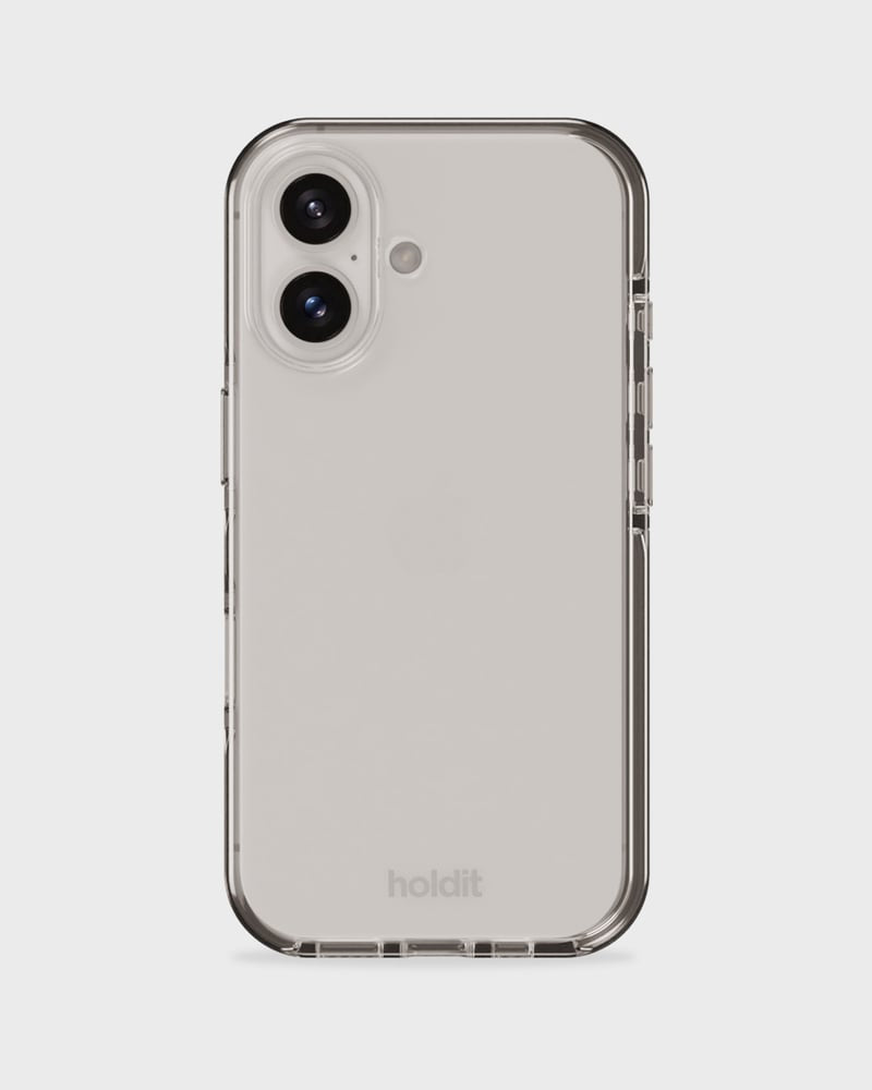 HoldIt Backcover – für Apple iPhone 16 Plus – weiss – TPU – Kabelloses Laden