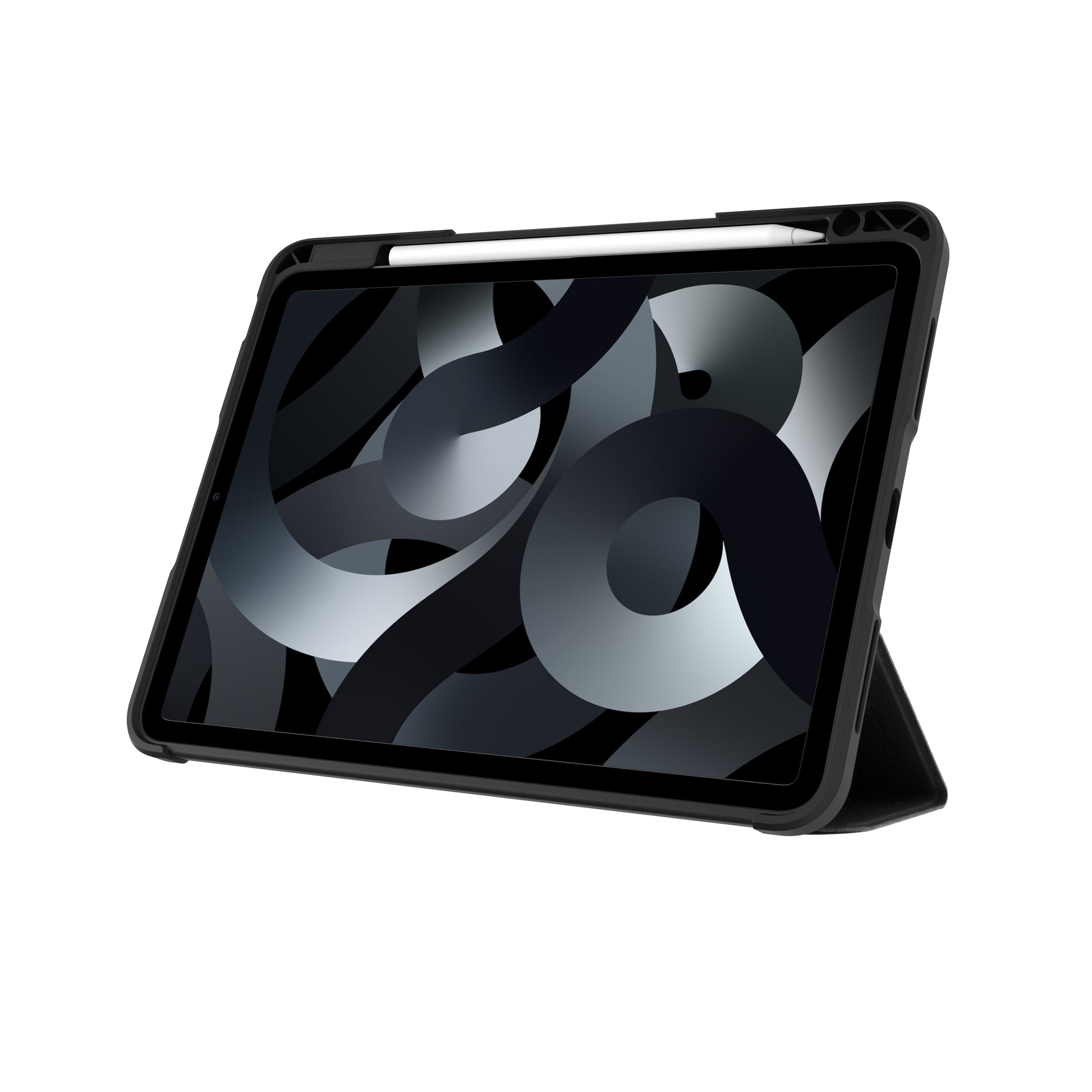 dbramante1928 London Pro Tablet-Hülle für iPad Air 10,9" (6. Gen.) – Schwarz