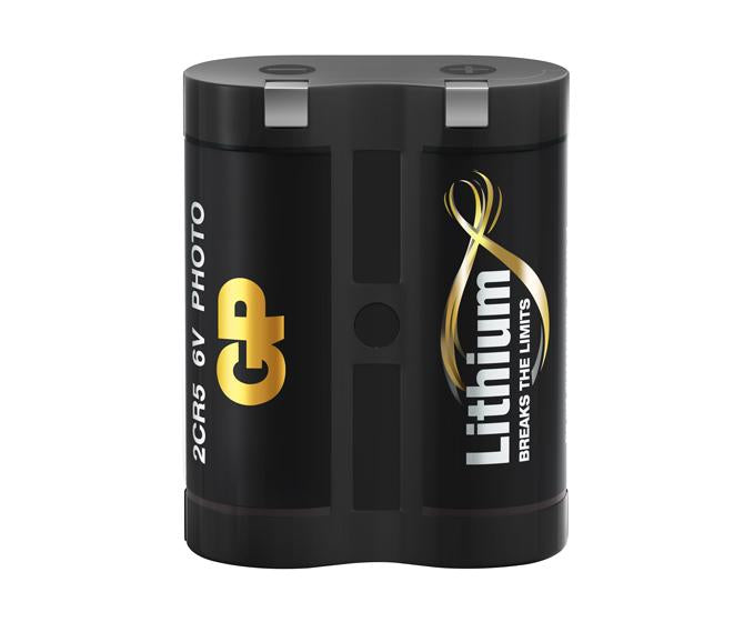 GP Batteries 2CR5 Batterie, Lithium, 1400 mAh, 6 V – 1 Stk.