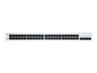Cisco CBS220-48T-4G – Managed Switch – 48×GbE, 4×SFP+, L2, 1U