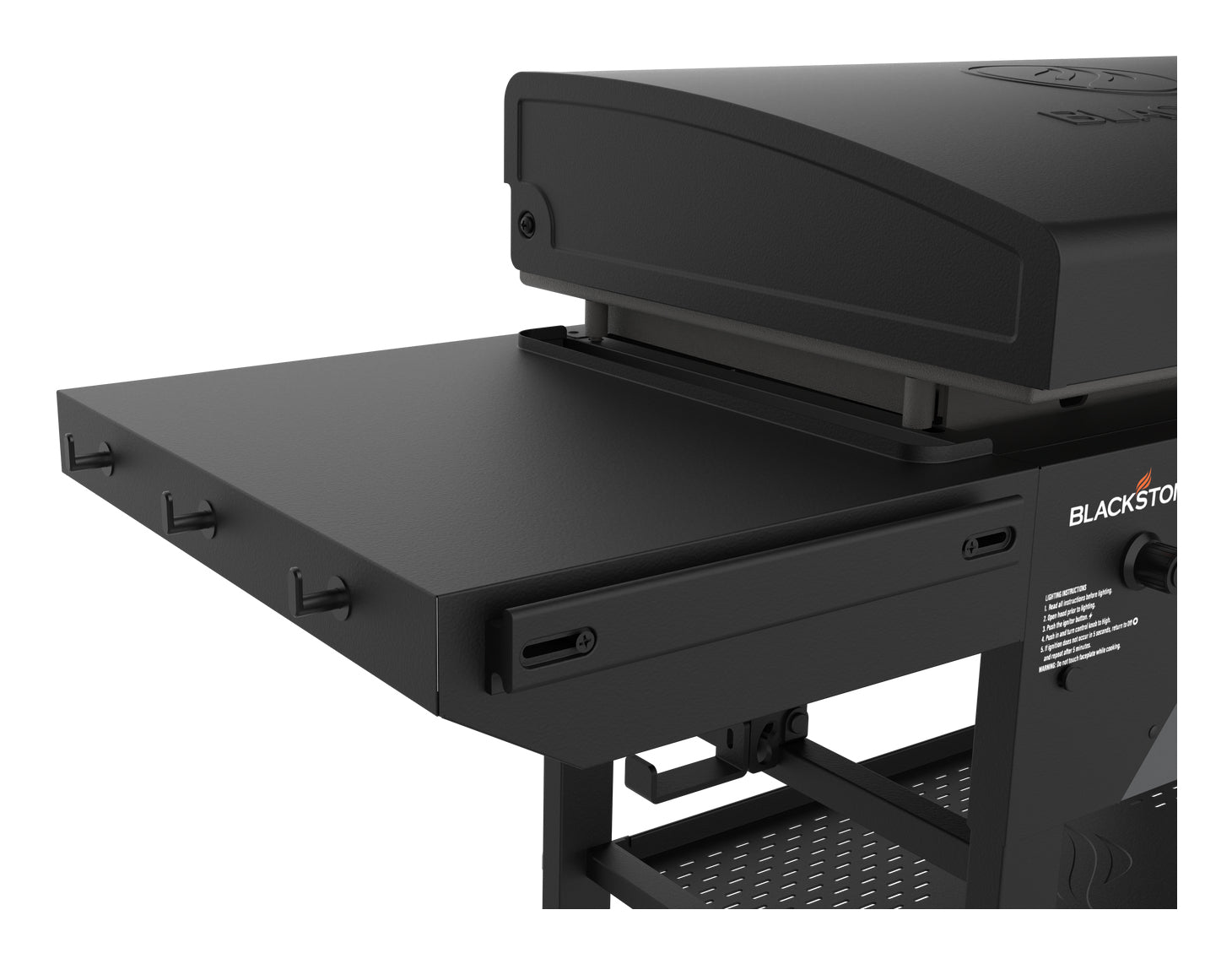 Blackstone Gasgrill 2287DK – 2 Brenner, 134 cm breit – Schwarz/Orange