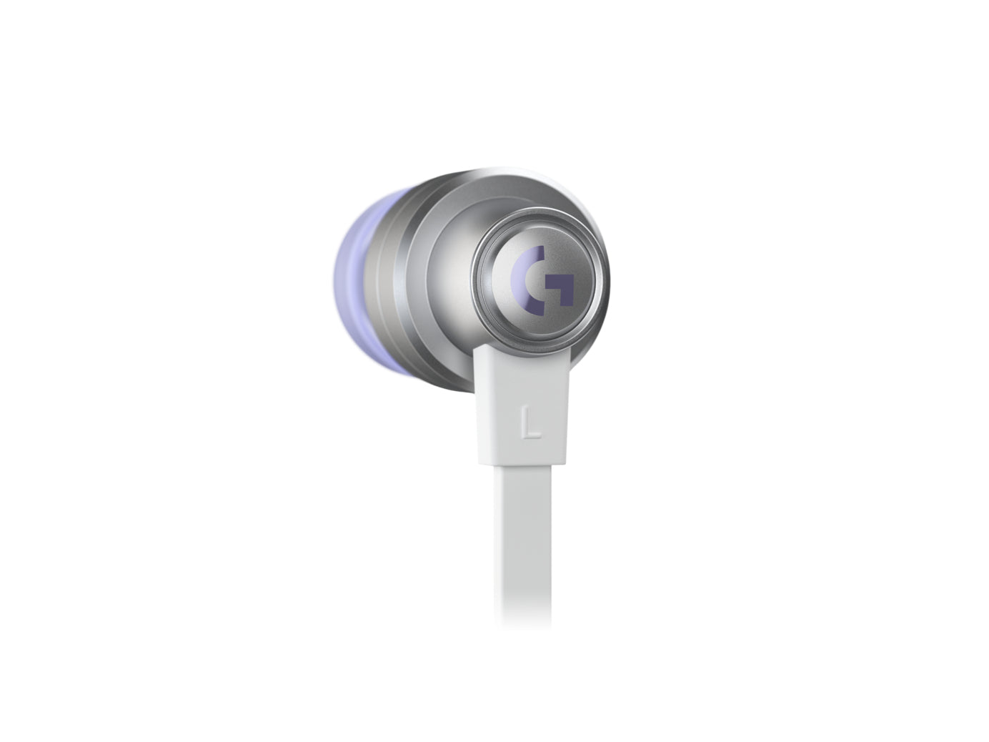 Logitech G G333 Gaming-Headset – In-Ear, Stereo, Kabelgebunden, 3,5 mm Klinke, für PC, Mobilgeräte, Xbox u. a., Weiss