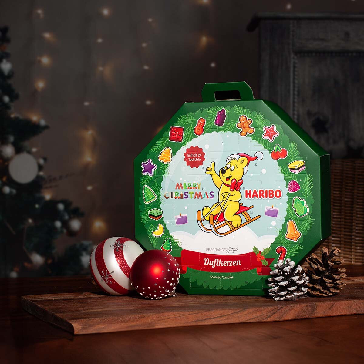 Balthasar Adventskalender – Schokolade & Süsses – 610 g