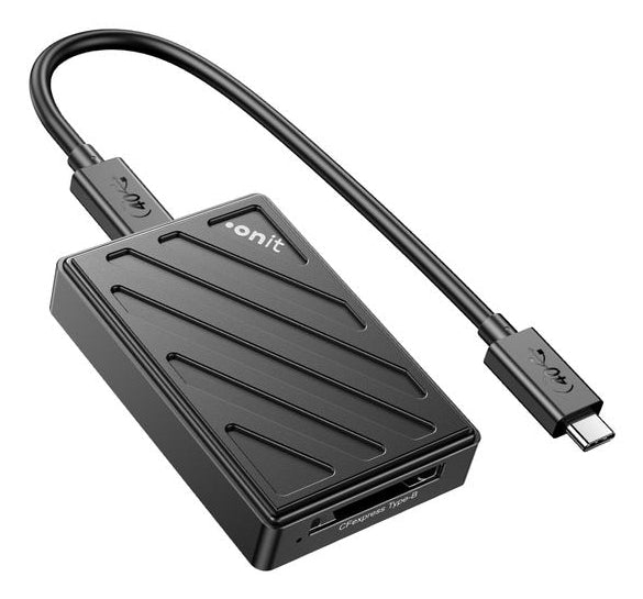 ONIT F02807 Kartenleser – CFexpress Typ B – USB‑C (USB4) 40 Gbit/s