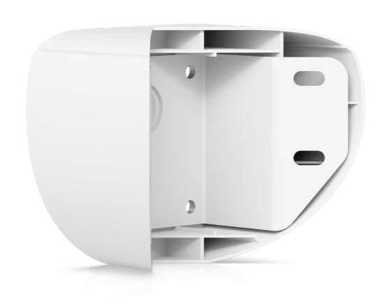 Ubiquiti Eckenhalterung – 143 × 105 × 183 mm, Polycarbonat/Aluminium – für UVC‑AI‑PTZ‑Precision – Weiss