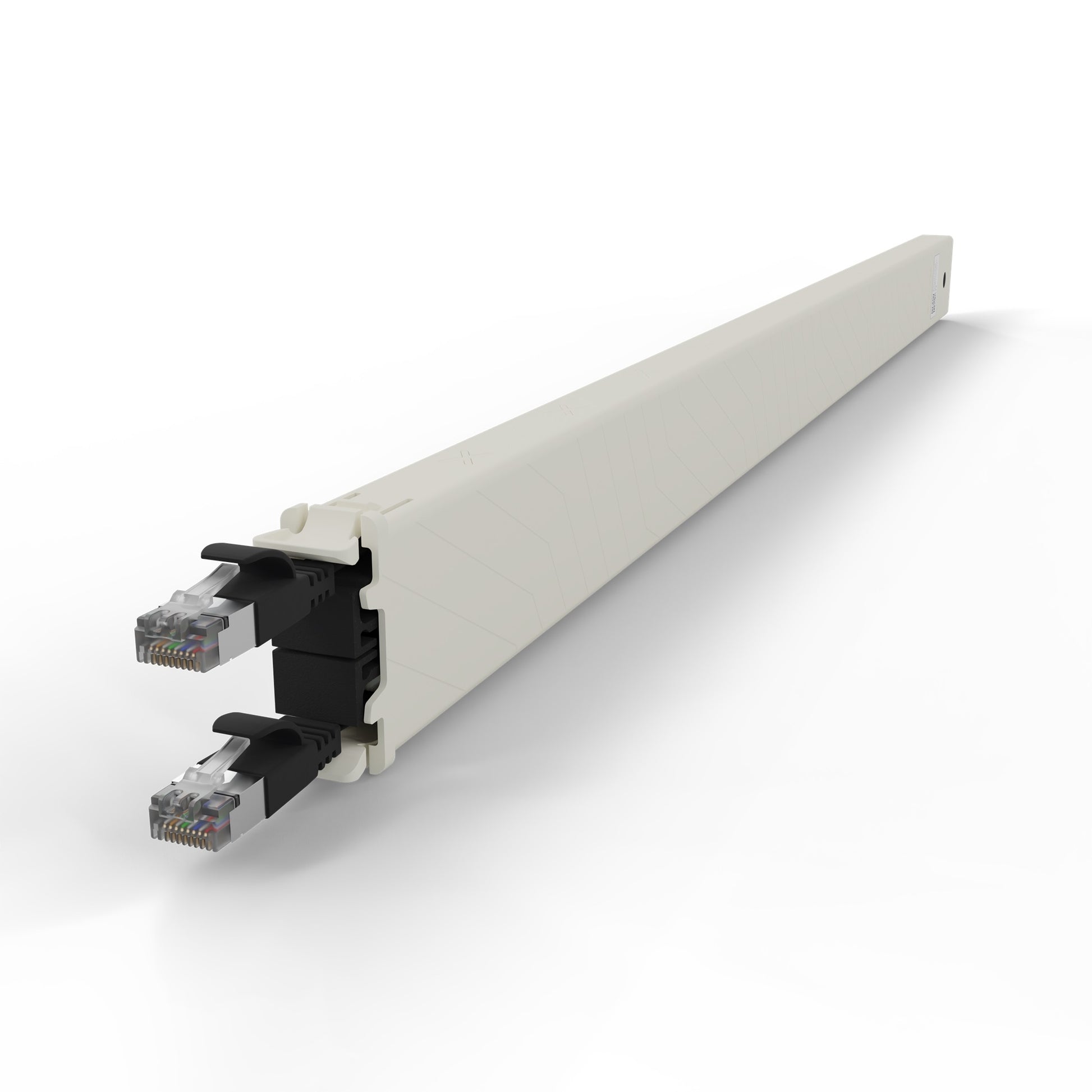PATCHBOX Kassetten-Patchkabel – Cat6a U/FTP (STP), 1,8 m, Schwarz, RJ-45