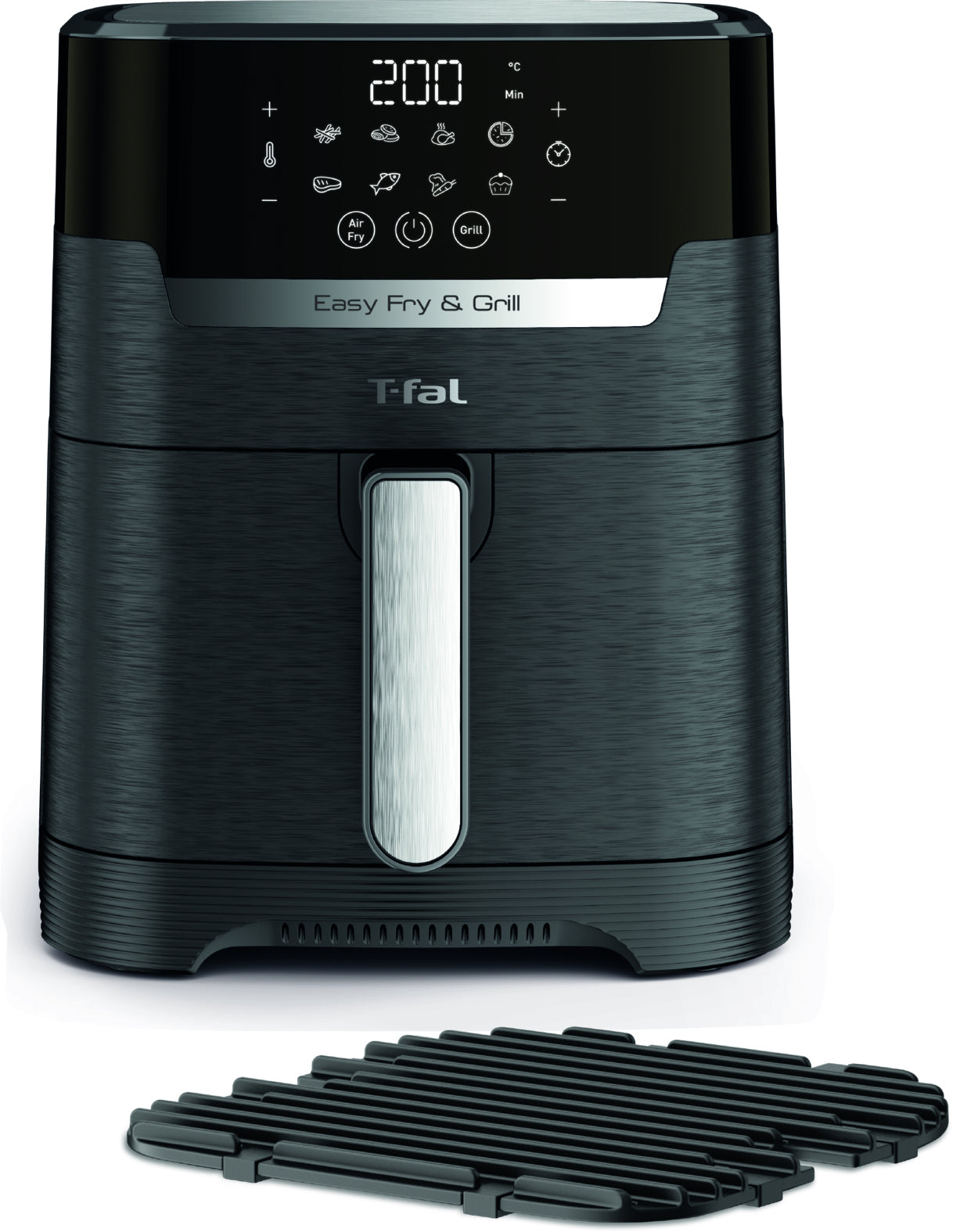 Tefal Heissluftfritteuse EY505815 – 4,2 l, Grill & Heissluft, 1550 W – Schwarz