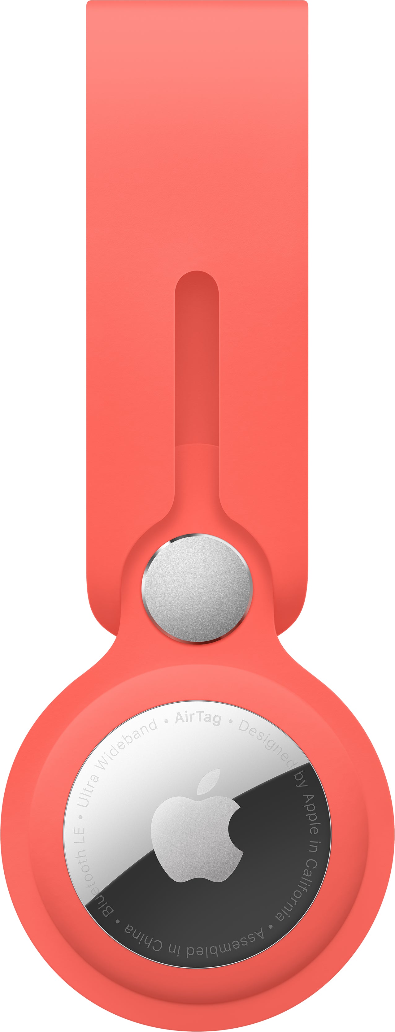 Apple AirTag-Hülle für AirTag – Polyurethan, Pink Citrus