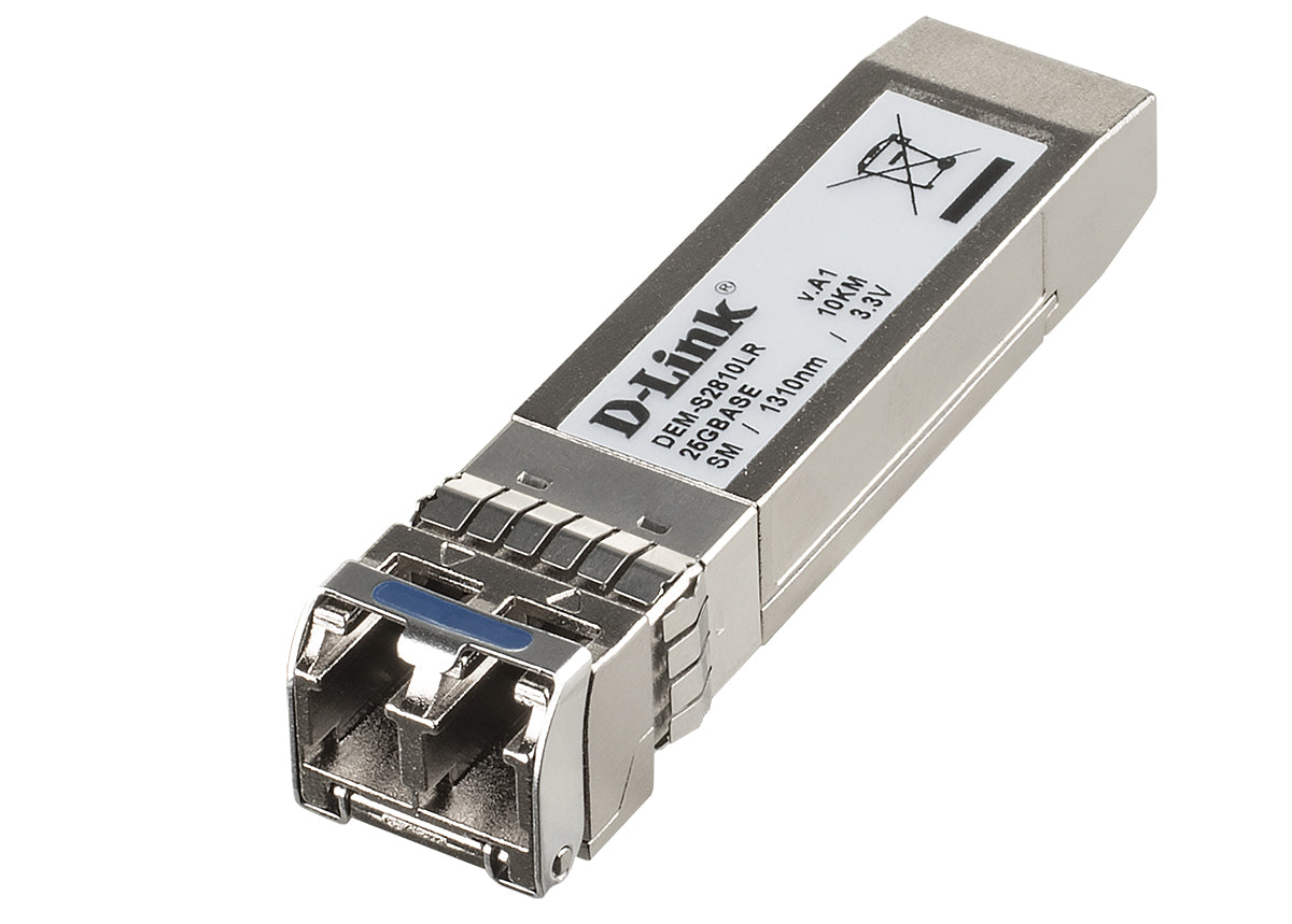 D-Link DEM-S2810LR – SFP28-Transceiver – 25 Gbit/s, Single-Mode (LC), 10 km, 1×