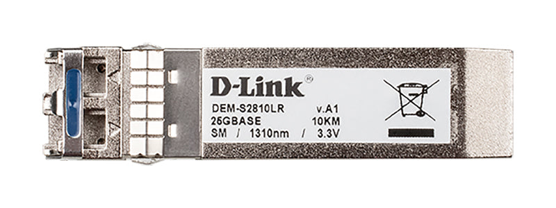 D-Link DEM-S2810LR – SFP28-Transceiver – 25 Gbit/s, Single-Mode (LC), 10 km, 1×