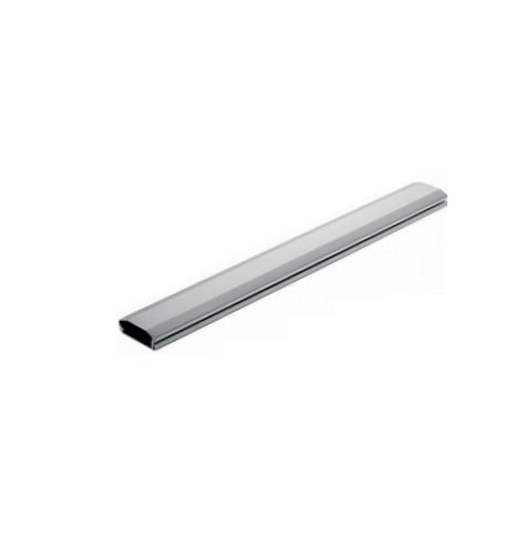 Hagor HA Cablecover Click 50 Kabelkanal 500 × 20 mm – 0,06 m – Silber – Aluminium