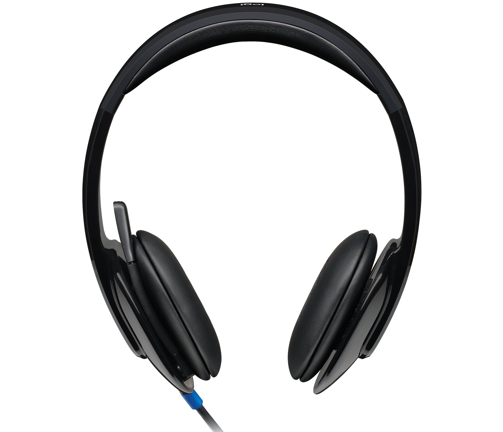 Logitech H540 Office-Headset – On-Ear, Stereo, Kabel (USB), Schwarz