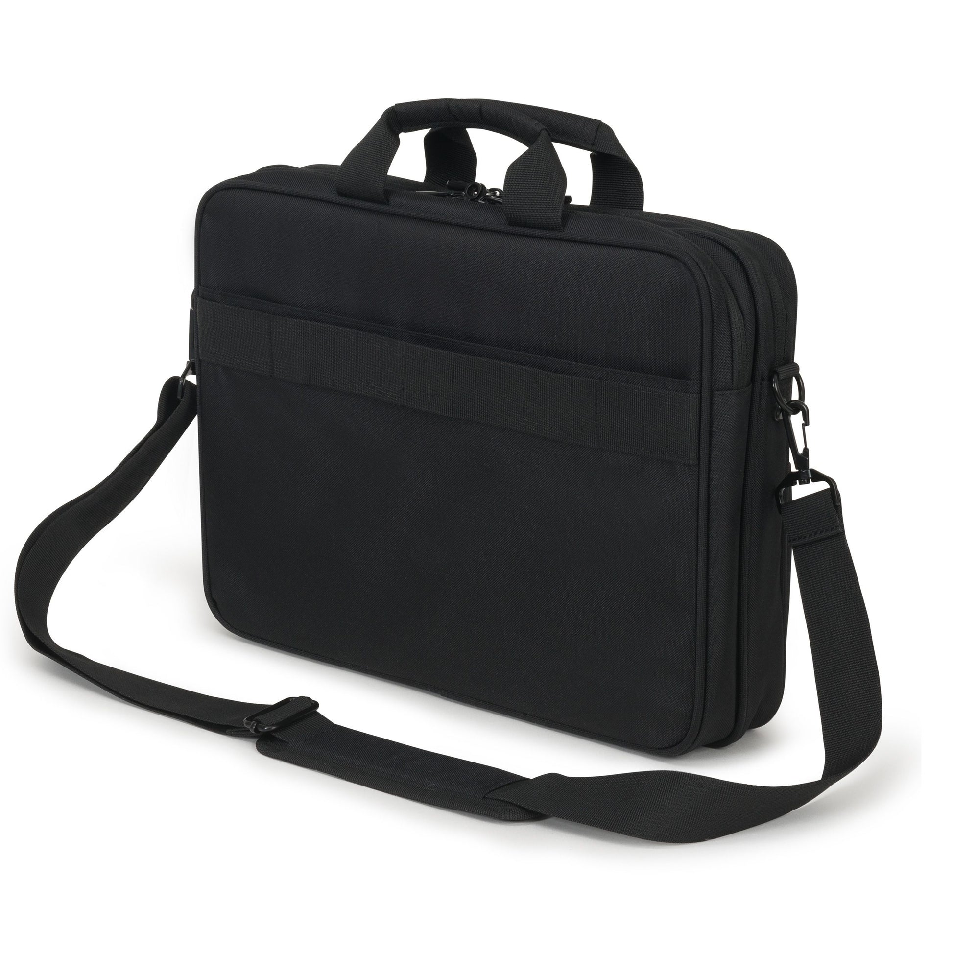 DICOTA Notebook-Tasche bis 15,6" – verschliessbar, mit Schultergurt – Schwarz