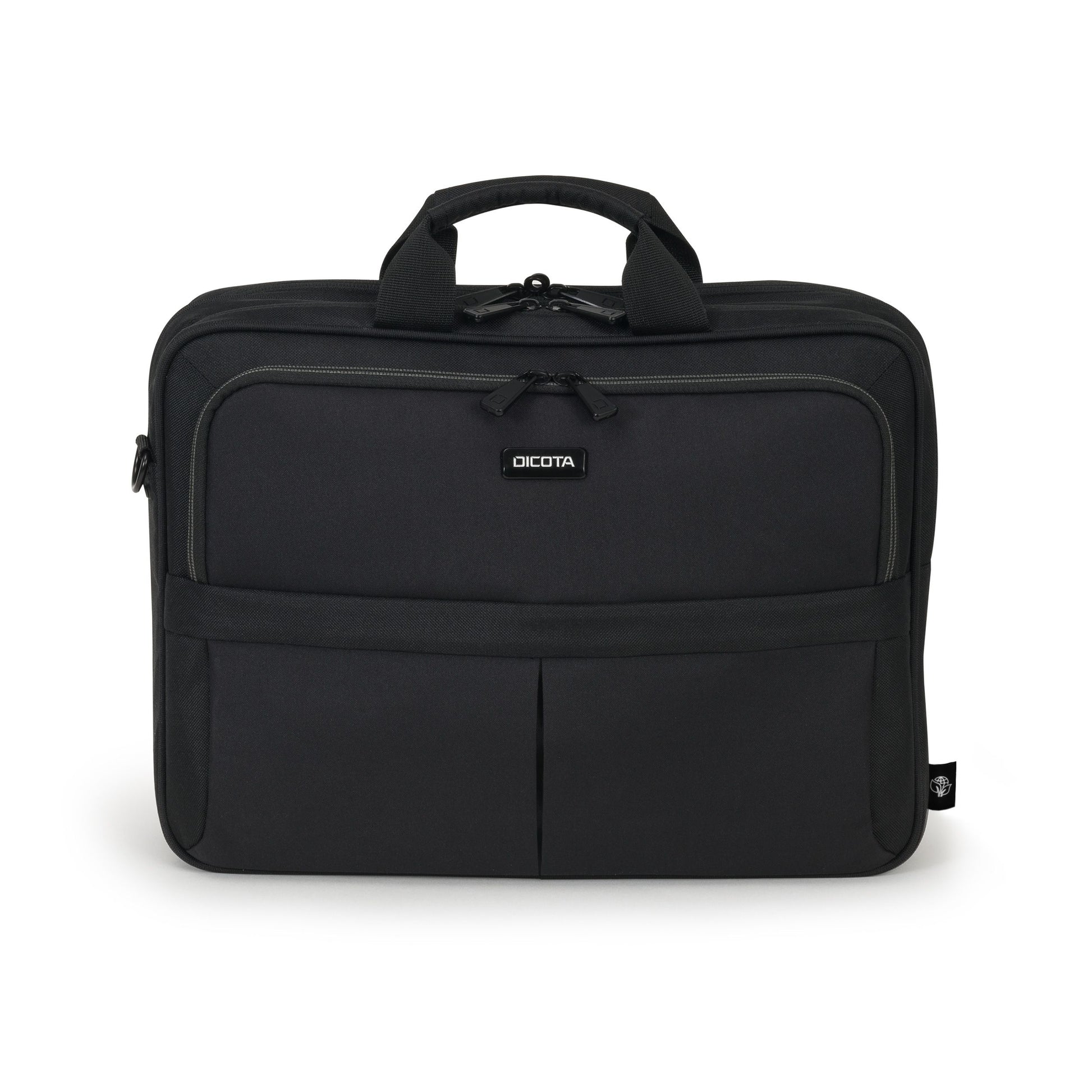DICOTA Notebook-Tasche bis 15,6" – verschliessbar, mit Schultergurt – Schwarz