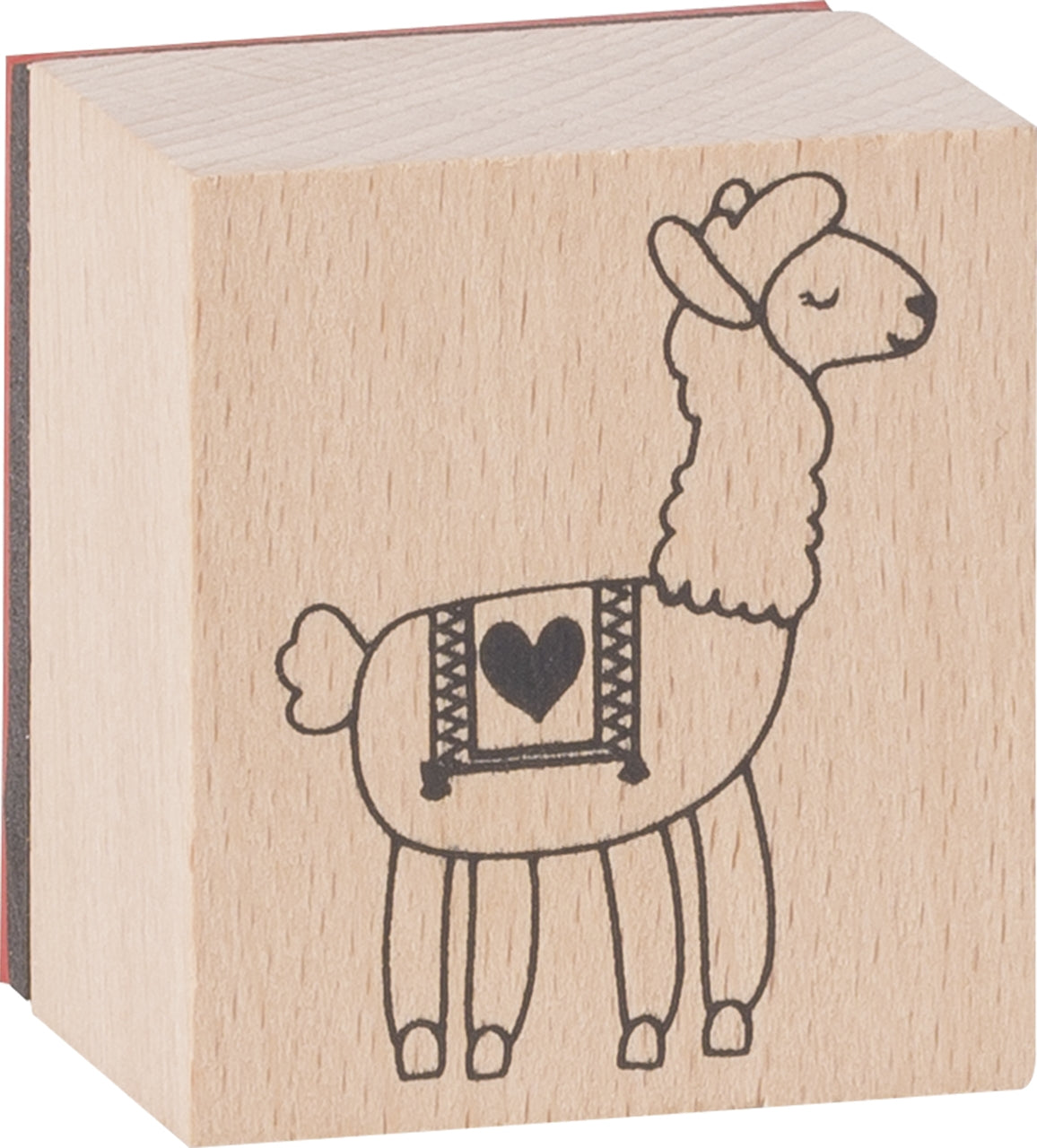 HEYDA Stempel-Set – Lama – 10 Stempel – Holz – 120 × 100 × 30 mm