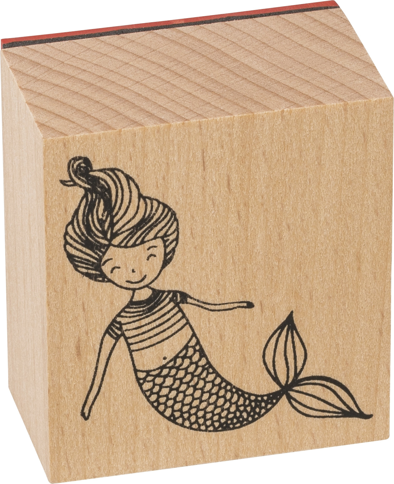 HEYDA Stempel-Set – Meerjungfrau – 13 Stempel – Holz