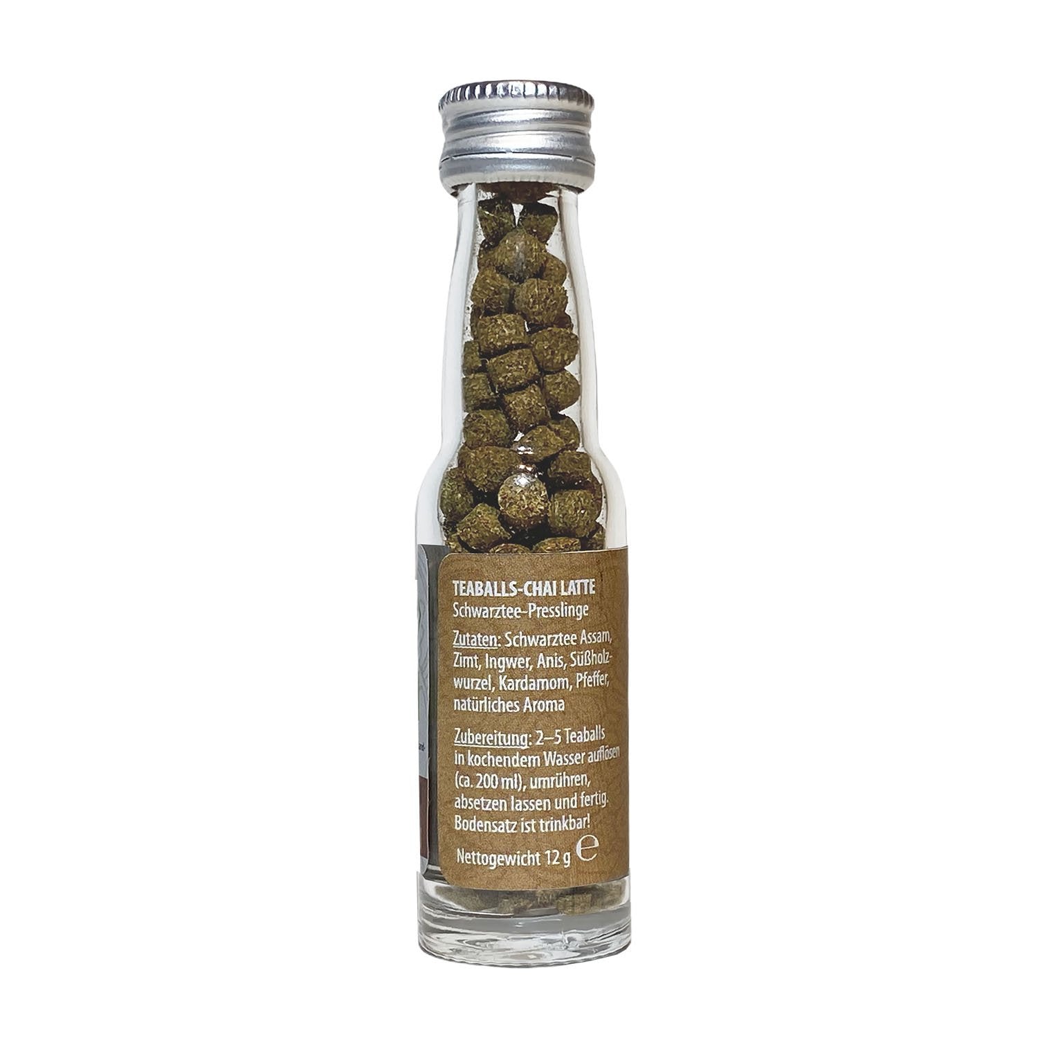 Teaballs Chai Latte – Instant-Teebällchen 140 Stück – Bio