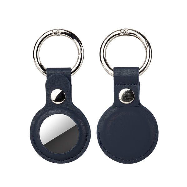 4smarts Pouch/Umhängetasche – für Apple AirTag – PU, Mehrfarbig, mit Schlüsselanhänger