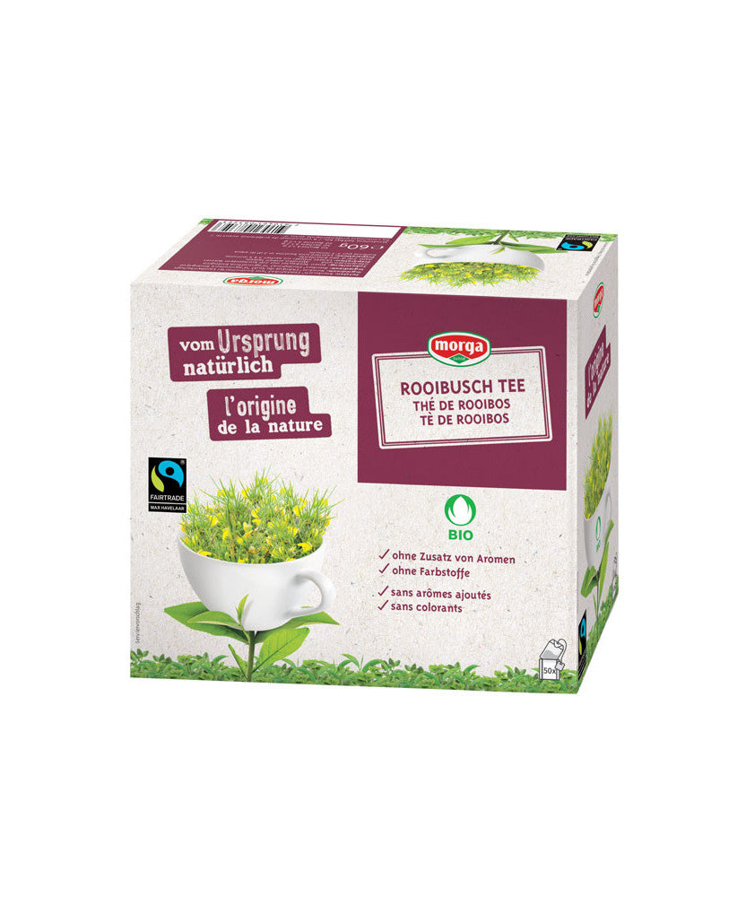 Morga Rooibos – Teebeutel 50 Beutel – Bio – Fairtrade