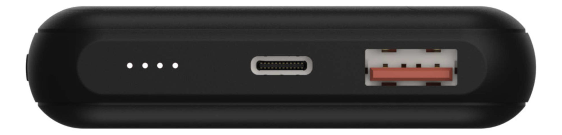 Ansmann PB218 Wireless Powerbank 10'000 mAh – 18 W PD, Wireless 10 W, 1× USB-C, 1× USB-A, schwarz