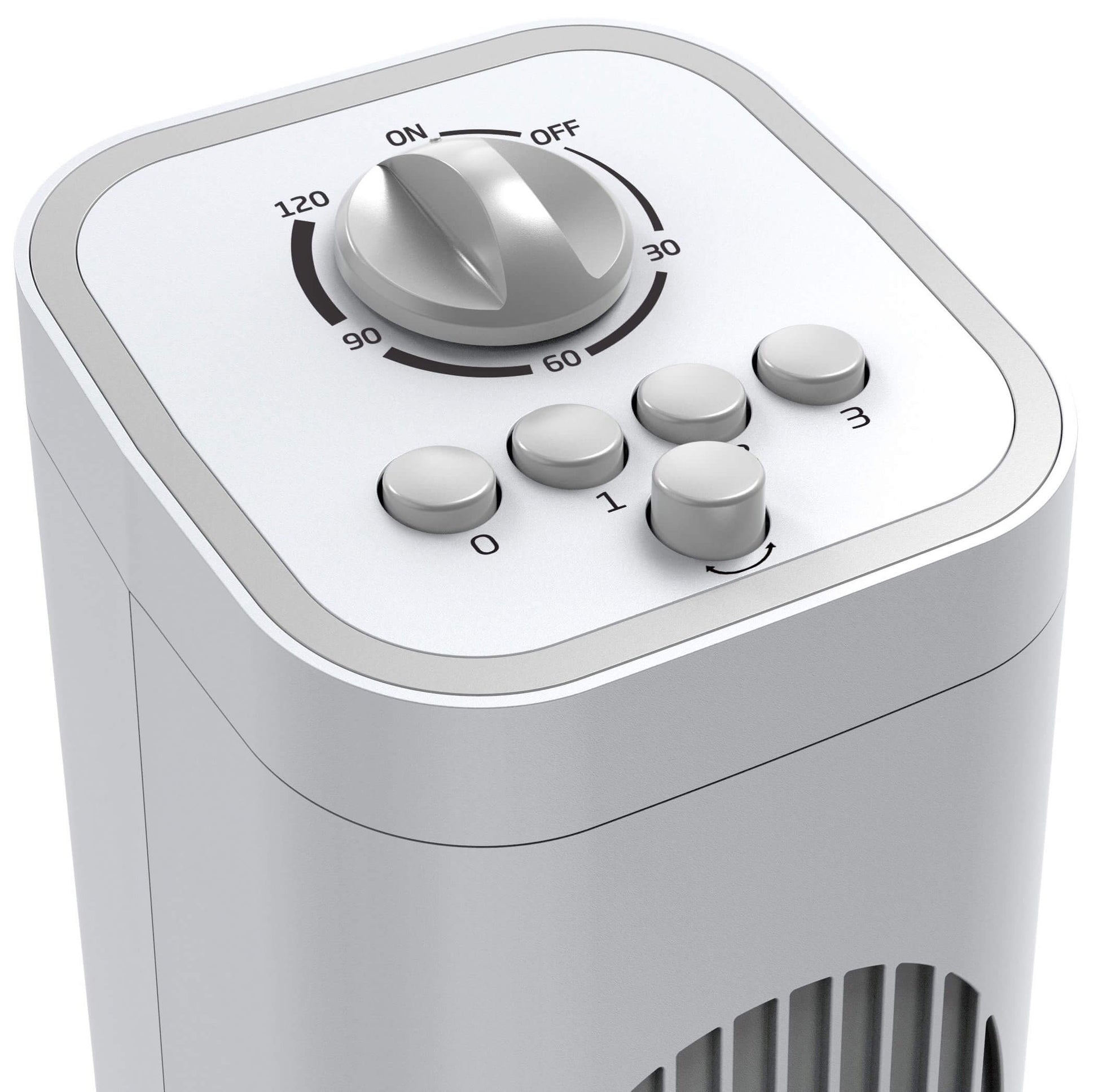 Beko Turmventilator EFW5100W – 35 W, 3 Stufen, oszillierend, Timer, 10 m³/h, 62 dB, Weiss