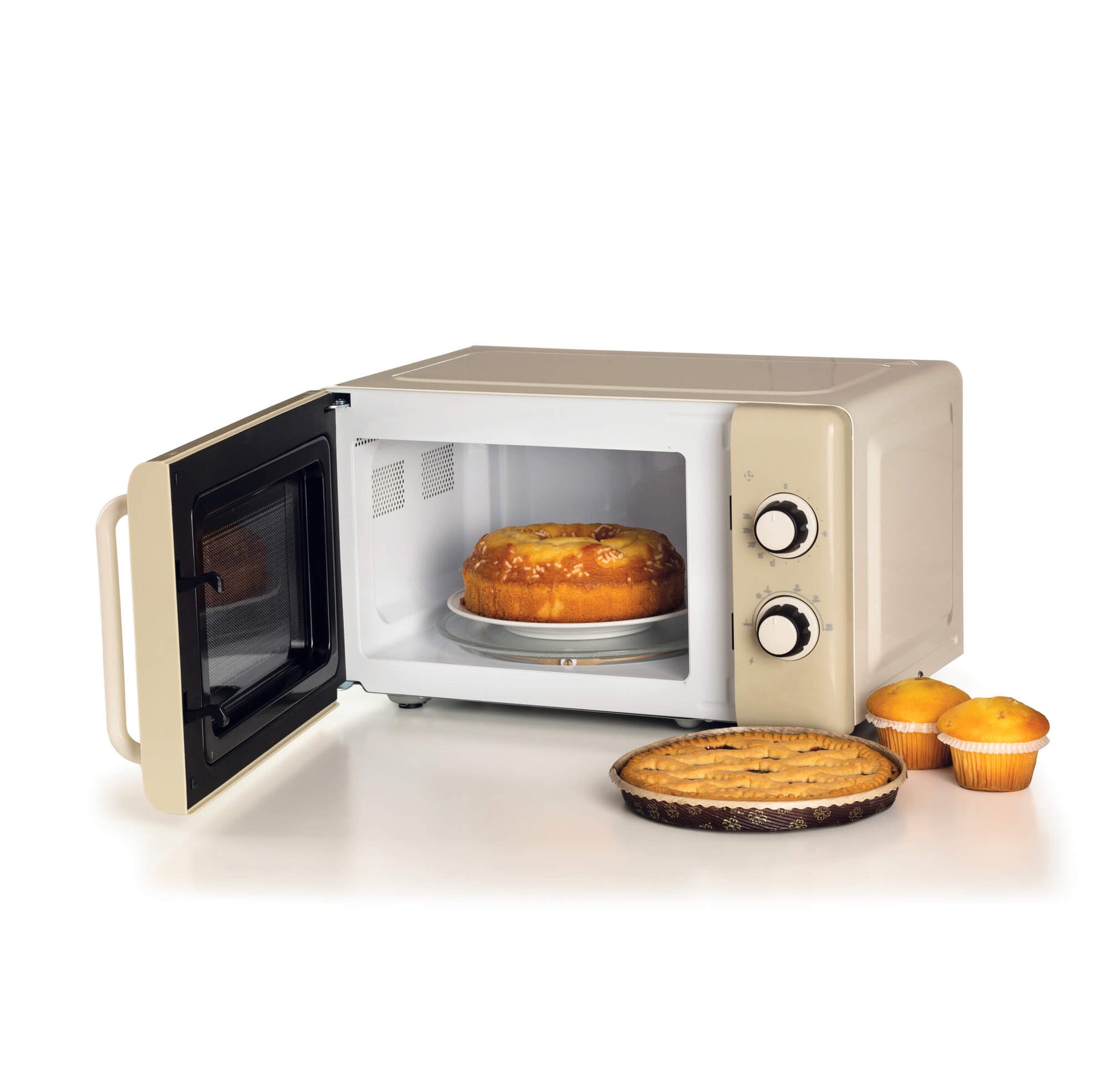 Ariete Solo-Mikrowelle ARI-3960-BG – 20 l, 800 W – beige