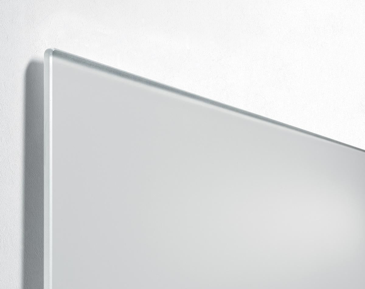 Sigel Whiteboard – 150 × 100 cm, Glas, magnetisch, Wandmontage, inkl. 2 Magnete, Befestigungsmaterial