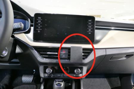 Brodit ProClip – Auto-Halterung (passiv) – Lüftungsschlitz – Schwarz