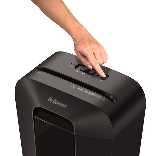 Fellowes Powershred LX70 – Aktenvernichter, DIN P-4, Partikelschnitt 4 × 40 mm, 11 Blatt, 18 l