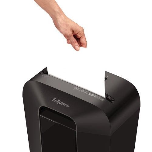 Fellowes Powershred LX70 – Aktenvernichter, DIN P-4, Partikelschnitt 4 × 40 mm, 11 Blatt, 18 l