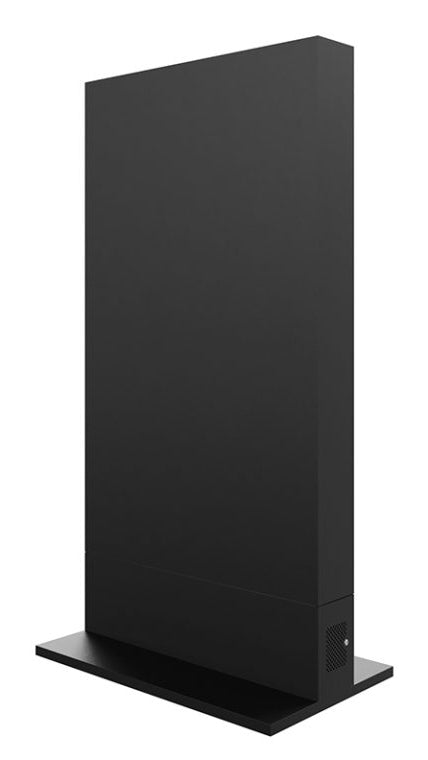 Hagor Digital Signage Stand für 75" Displays – abschliessbar – anthrazitgrau (RAL 7016) – HP Kiosk 75" FS