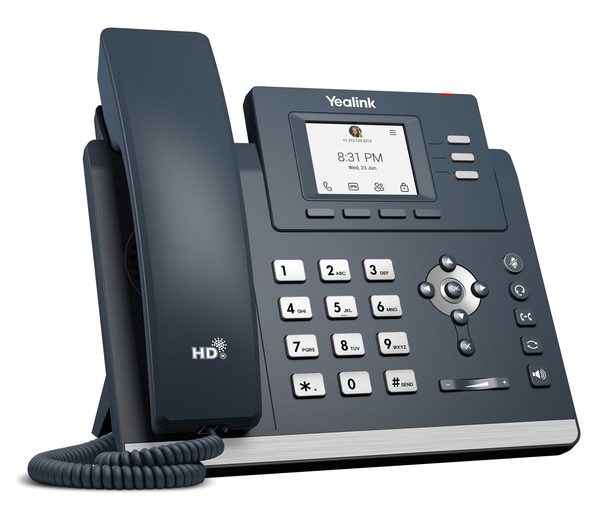 Yealink MP52 E2 – VoIP-Telefon, Grau